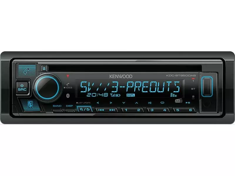 Kenwood Autoradio KDC-BT950DAB 1 DIN 2 Kenwood Autoradio KDC-BT950DAB 1 DIN – Bild 2