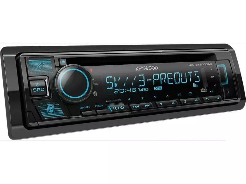 Kenwood Autoradio KDC-BT950DAB 1 DIN 1 Kenwood Autoradio KDC-BT950DAB 1 DIN