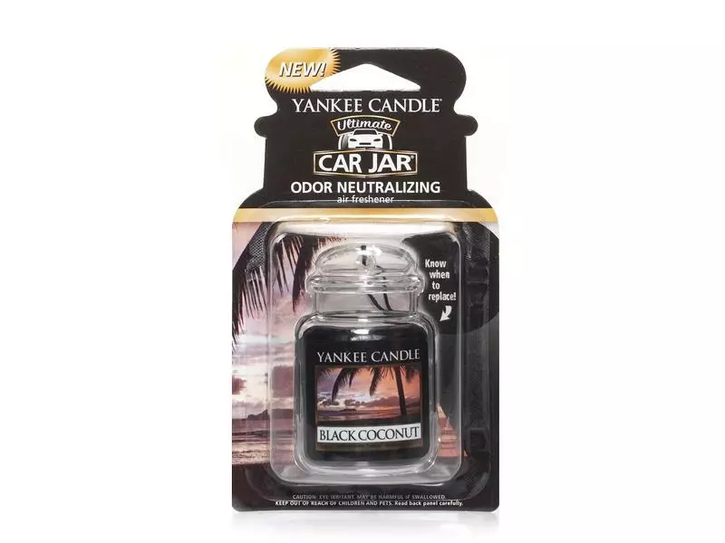Yankee Candle Auto-Lufterfrischer Car Jar Ultimate Black Coconut 1 Yankee Candle Auto-Lufterfrischer Car Jar Ultimate Black Coconut