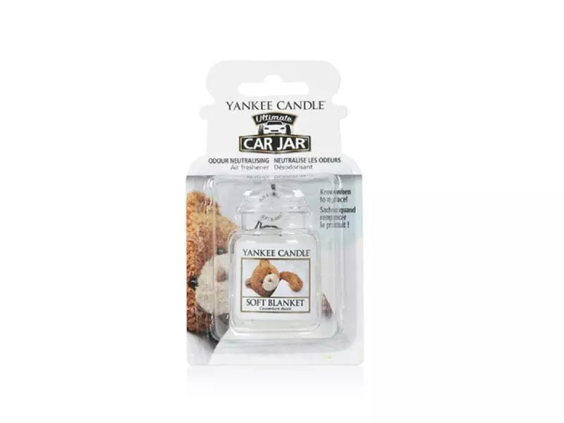Yankee Candle Auto-Lufterfrischer Car Jar Ultimate Soft Blanket 1 Yankee Candle Auto-Lufterfrischer Car Jar Ultimate Soft Blanket