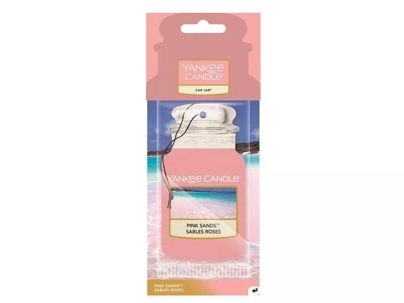 Yankee Candle Auto-Lufterfrischer Car Jar Pink Sands 1 Yankee Candle Auto-Lufterfrischer Car Jar Pink Sands