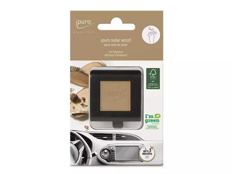 Ipuro Auto-Lufterfrischer Ceddar Wood 1 Ipuro Auto-Lufterfrischer Ceddar Wood