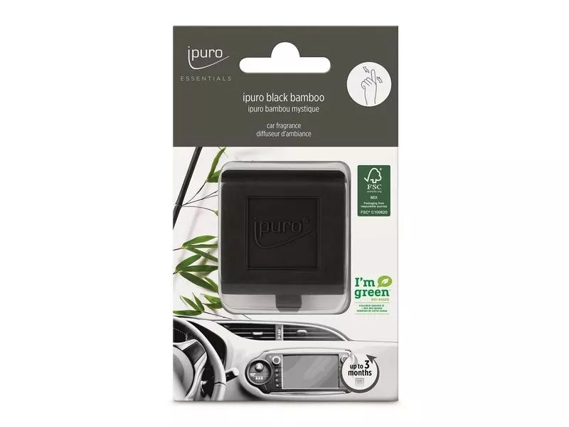 Ipuro Auto-Lufterfrischer Black Bamboo 1 Ipuro Auto-Lufterfrischer Black Bamboo