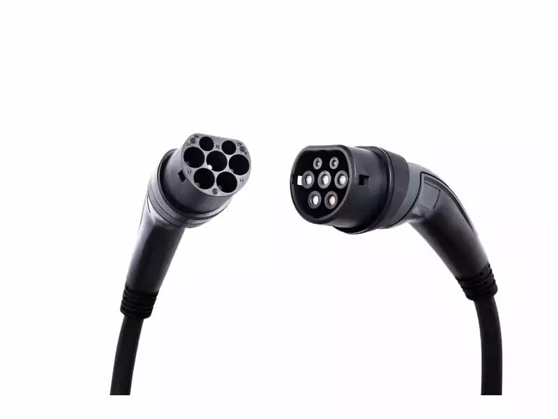 ANS Ladekabel Typ 2 32 A spiralisiert 5 m 3 ANS Ladekabel Typ 2 32 A spiralisiert 5 m – Bild 3