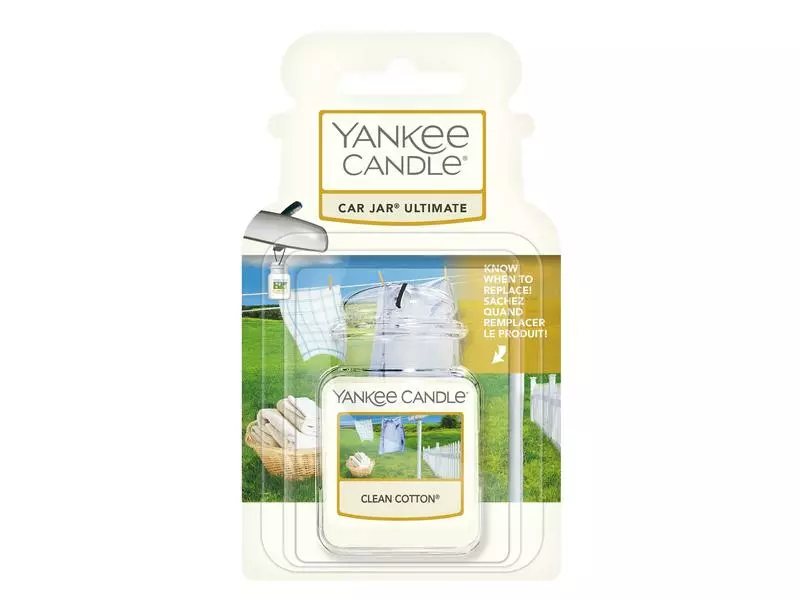 Yankee Candle Auto-Lufterfrischer Car Jar Ultimate Clean Cotton 1 Yankee Candle Auto-Lufterfrischer Car Jar Ultimate Clean Cotton
