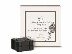 Ipuro Auto-Lufterfrischer Refill Cuir, 2 Stück