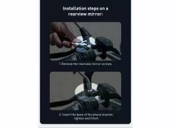 Baseus Motorradhalterung für 4.7 - 6.5 Zoll -Fahrzeug & Mobilität Sales 196209400 xxl