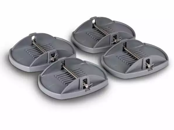 KAMPA Halterungsset Pro Pads 1 KAMPA Halterungsset Pro Pads