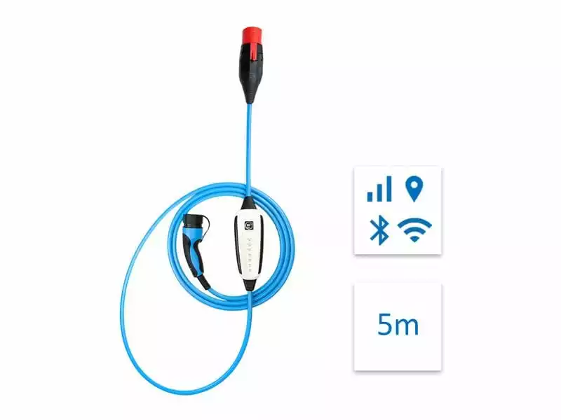 NRGkick Mobile Ladestation 32 A, 5 m, Typ 2 WLAN, 4G, GPS 2 NRGkick Mobile Ladestation 32 A, 5 m, Typ 2 WLAN, 4G, GPS – Bild 2