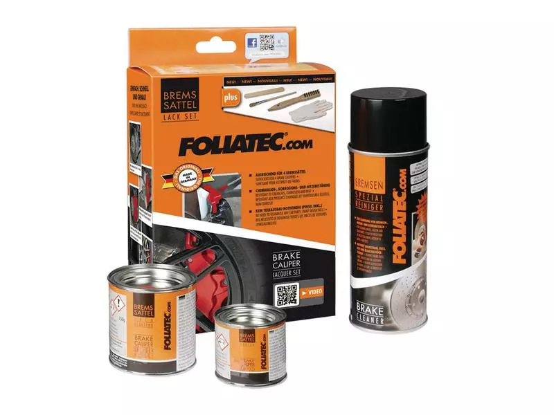 Foliatec Bremssattel Lack Set, Rot 1 Foliatec Bremssattel Lack Set, Rot