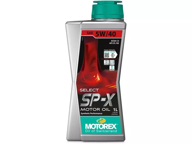 Motorex Motorenöl SELECT SP-X 5W/40, 1 l 1 Motorex Motorenöl SELECT SP-X 5W/40, 1 l