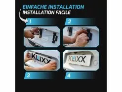 Klixx Kennzeichenhalter Rahmenlos, Langformat -Fahrzeug & Mobilität Sales 208905411 xxl