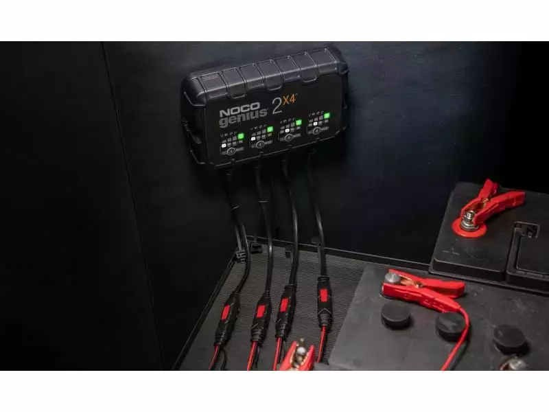 Noco Batterieladegerät GENIUS2X4 4x 6-12 V / 2 A 2 Noco Batterieladegerät GENIUS2X4 4x 6-12 V / 2 A – Bild 2