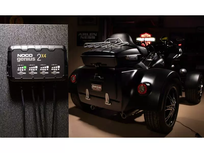 Noco Batterieladegerät GENIUS2X4 4x 6-12 V / 2 A 3 Noco Batterieladegerät GENIUS2X4 4x 6-12 V / 2 A – Bild 3