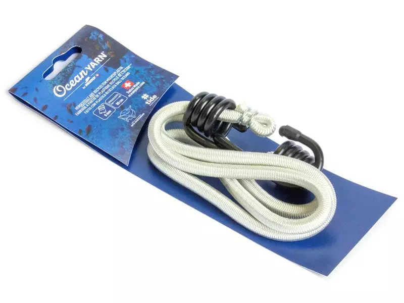Meister Gummi-Spannseil OceanYarn Ø 8 mm, 80 cm, Weiss 1 Meister Gummi-Spannseil OceanYarn Ø 8 mm, 80 cm, Weiss