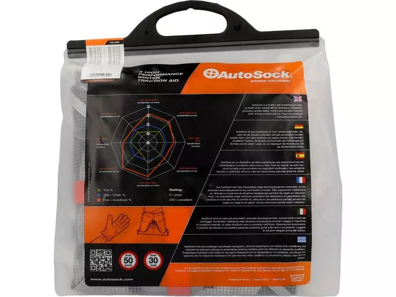 Autosock Textilschneekette GR 695, 2 Stück 3 Autosock Textilschneekette GR 695, 2 Stück – Bild 3