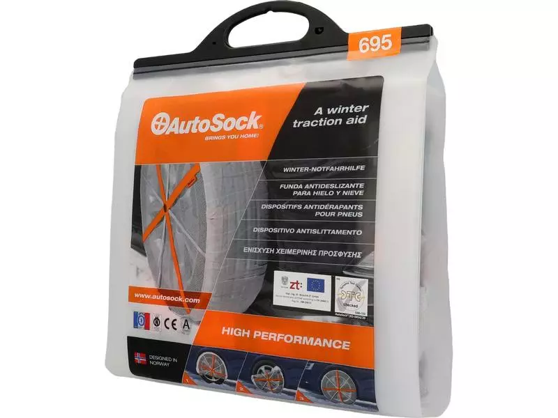 Autosock Textilschneekette GR 695, 2 Stück 6 Autosock Textilschneekette GR 695, 2 Stück – Bild 6