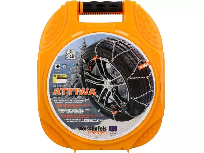 Weissenfels Stahlschneekette Attiwa Clack & Go 10 2 Weissenfels Stahlschneekette Attiwa Clack & Go 10 – Bild 2