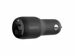 Belkin Autoladegerät Boost Charge 2-Port USB-A + USB-C PPS/PD 37W