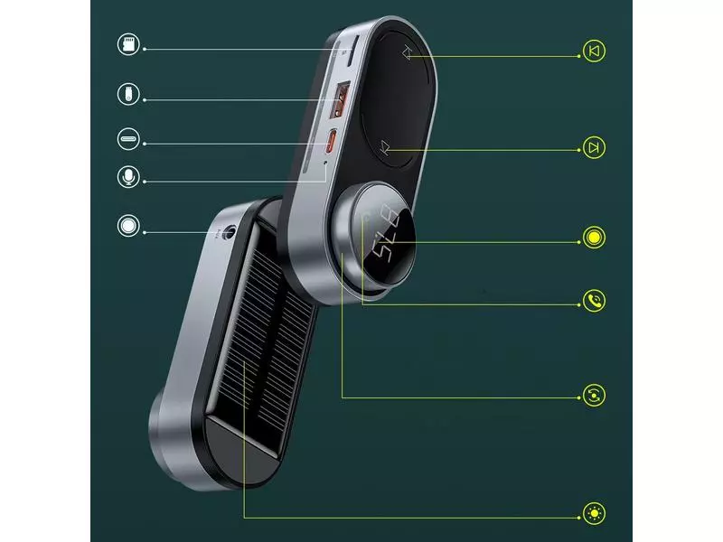 Baseus Auto Bluetooth MP3 Player 13 Baseus Auto Bluetooth MP3 Player – Bild 13