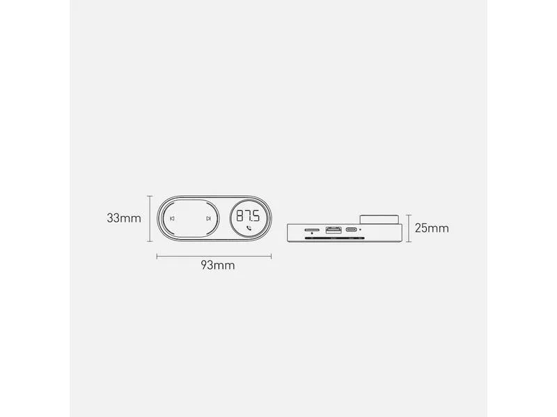 Baseus Auto Bluetooth MP3 Player 14 Baseus Auto Bluetooth MP3 Player – Bild 14