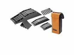 Froli Auffahrkeil Set 9-teilig Schwarz