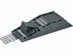 Froli Auffahrkeil Wohnwagen 4-teilig Schwarz