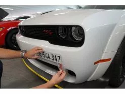 Frameless Kennzeichenhalterset Klettsystem, rahmenlos, 2 x KFZ -Fahrzeug & Mobilität Sales 220306687 xxl 1