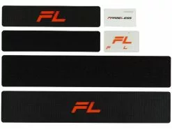 Frameless Kennzeichenhalterset Klettsystem, rahmenlos