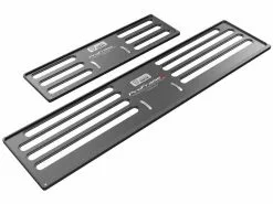 GREY SHEEP. Kennzeichenhalterset ProFrame 2, KFZ-lang, Dark Knight Black