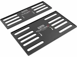 GREY SHEEP. Kennzeichenhalterset ProFrame 2, KFZ-hoch, Dark Knight Black