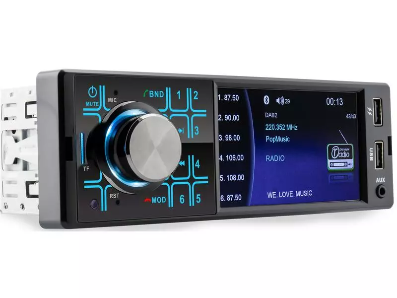 Caliber Autoradio RMD404 1 DIN 2 Caliber Autoradio RMD404 1 DIN – Bild 2