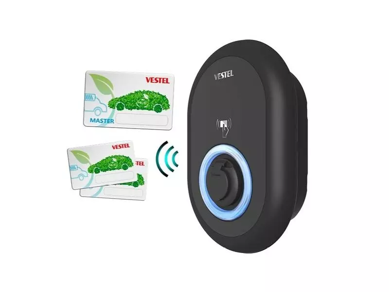 Vestel Ladestation EVCO4 Home Plus 11 kW, RFID, Buchse Typ 2 3 Vestel Ladestation EVCO4 Home Plus 11 kW, RFID, Buchse Typ 2 – Bild 3