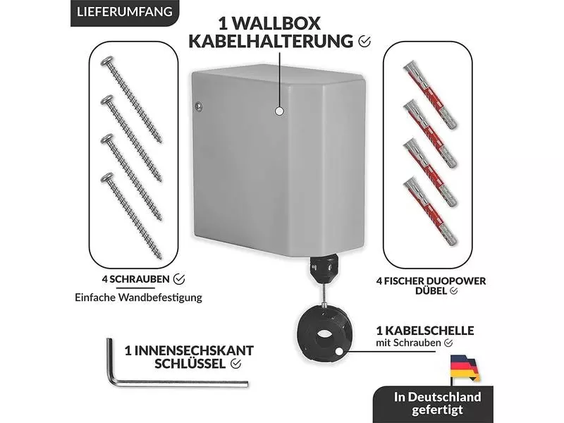 Clean Charge Kabelhalter für Elektroauto-Ladekabel 6 Clean Charge Kabelhalter für Elektroauto-Ladekabel – Bild 6