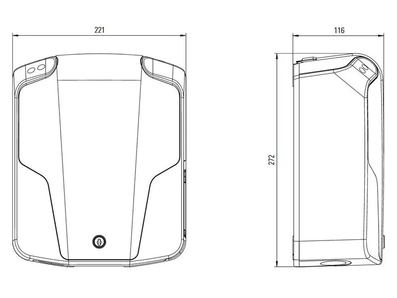 ABL Ladestation eMH1 11 kW, FI Typ A, Buchse Typ 2 2 ABL Ladestation eMH1 11 kW, FI Typ A, Buchse Typ 2 – Bild 2