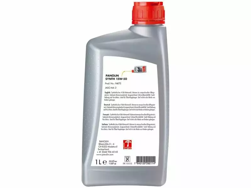 Panolin Motorenöl Synth 15W-50, 1 l 2 Panolin Motorenöl Synth 15W-50, 1 l – Bild 2