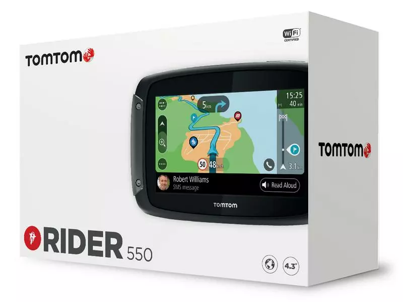 TomTom Navigationsgerät Rider 550 World 3 TomTom Navigationsgerät Rider 550 World – Bild 3