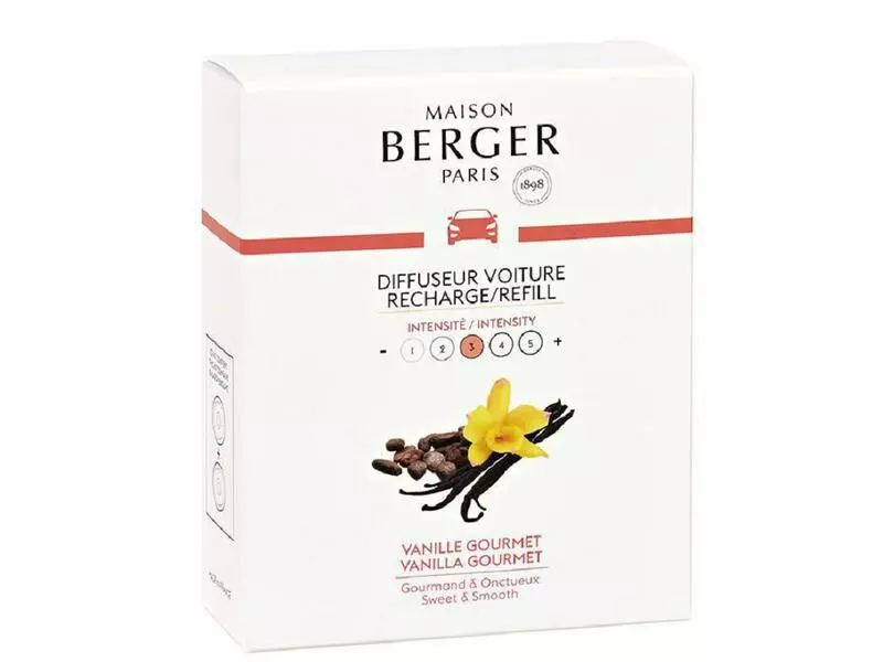 Maison Berger Autodiffusor Refill Vanille Gourmet 2 Stück 1 Maison Berger Autodiffusor Refill Vanille Gourmet 2 Stück