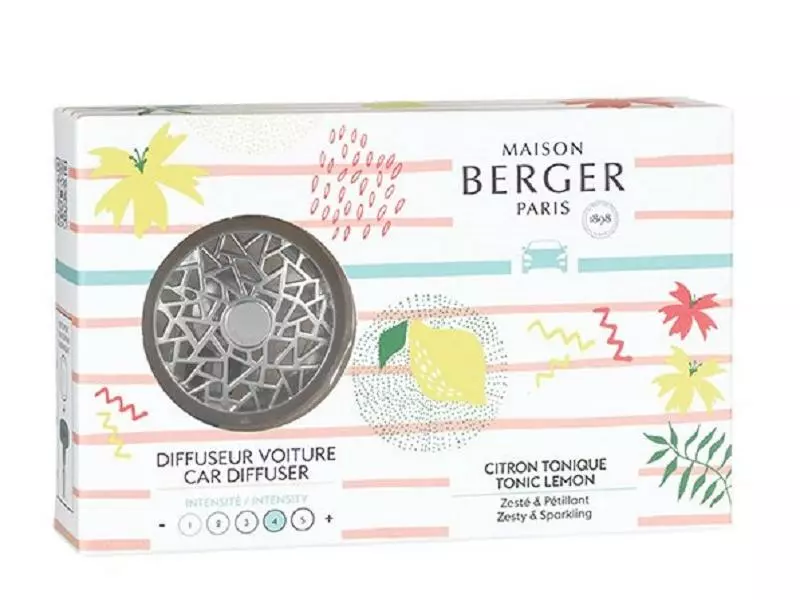 Maison Berger Autodiffusor Set Riviera Citron Tonique 1 Maison Berger Autodiffusor Set Riviera Citron Tonique