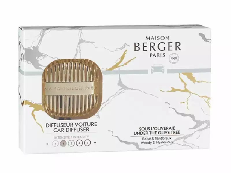 Maison Berger Autodiffusor Set Alpha & Sous l'Oliveraie 1 Maison Berger Autodiffusor Set Alpha & Sous l'Oliveraie