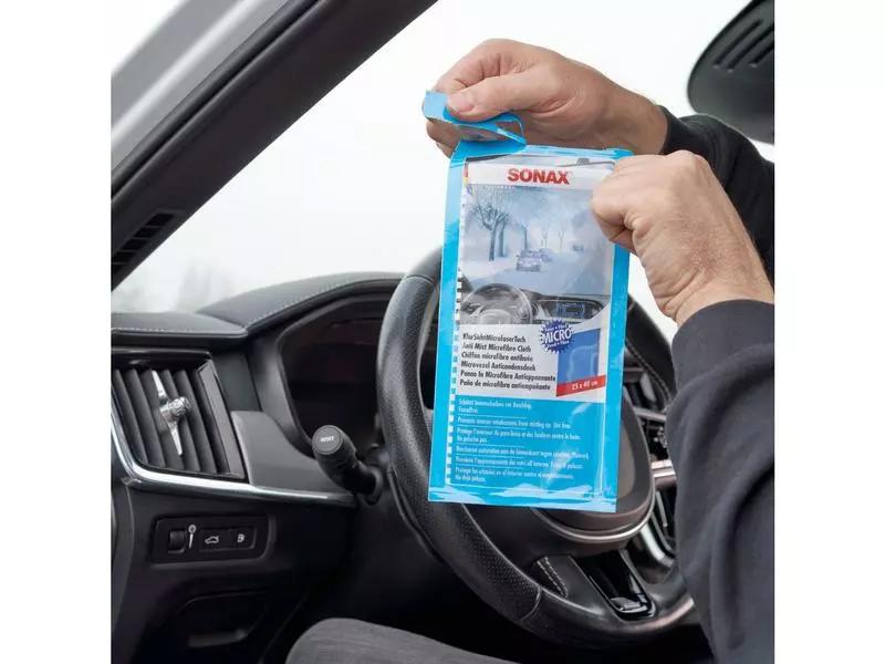 Sonax Microfasertuch Antibeschlag, 40 × 25 cm 2 Sonax Microfasertuch Antibeschlag, 40 × 25 cm – Bild 2