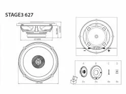 JBL Car 2-Weg Lautsprecher Stage3 627 -Fahrzeug & Mobilität Sales 243201496 xxl