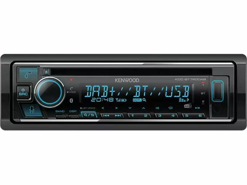 Kenwood Autoradio KDC-BT740DAB 1 DIN 1 Kenwood Autoradio KDC-BT740DAB 1 DIN