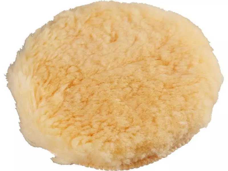 Kwb Polierpad Ø 125 mm haftend, Lammwolle 1 Kwb Polierpad Ø 125 mm haftend, Lammwolle