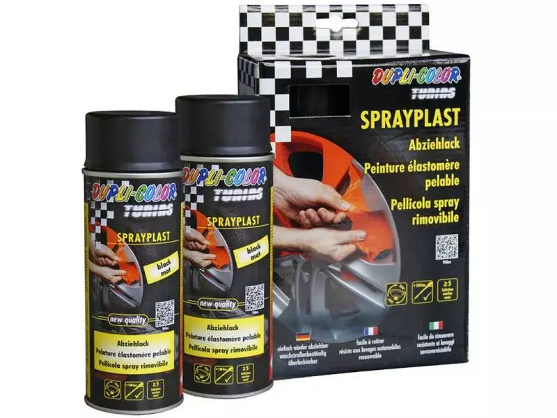 DUPLI-COLOR Sprühfolie glänzend set, Weiss 1 DUPLI-COLOR Sprühfolie glänzend set, Weiss