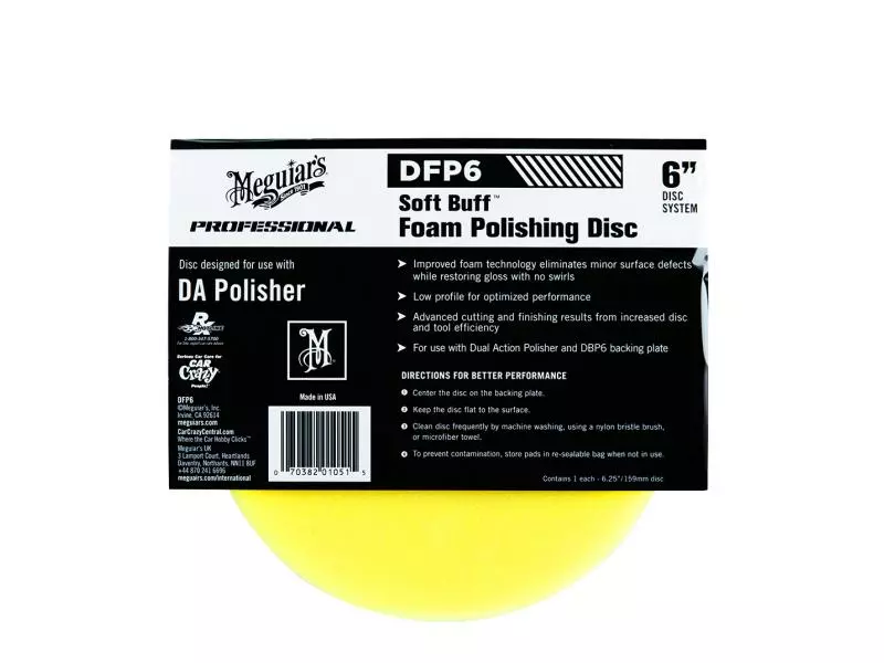 Meguiar's Polierschwamm Ø 150 mm mittel 2 Meguiar's Polierschwamm Ø 150 mm mittel – Bild 2