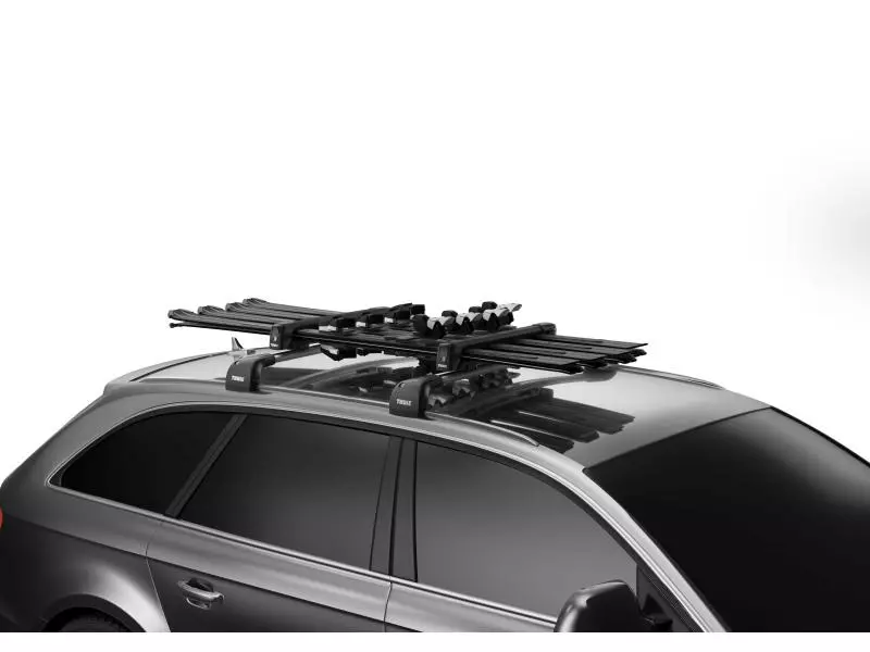 Thule Ski- und Snowboardträger SnowPack L Schwarz 2 Thule Ski- und Snowboardträger SnowPack L Schwarz – Bild 2