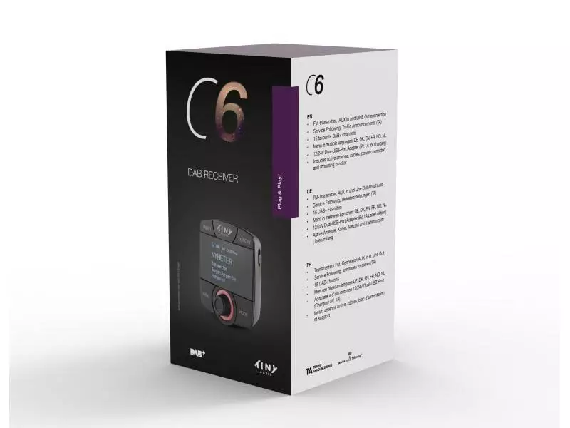 Tiny Audio DAB+ Erweiterung C6 4 Tiny Audio DAB+ Erweiterung C6 – Bild 4