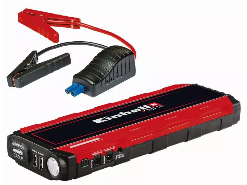 Einhell Starterbatterie mit Ladefunktion CE-JS 18 / 12V/ 300A 1 Einhell Starterbatterie mit Ladefunktion CE-JS 18 / 12V/ 300A