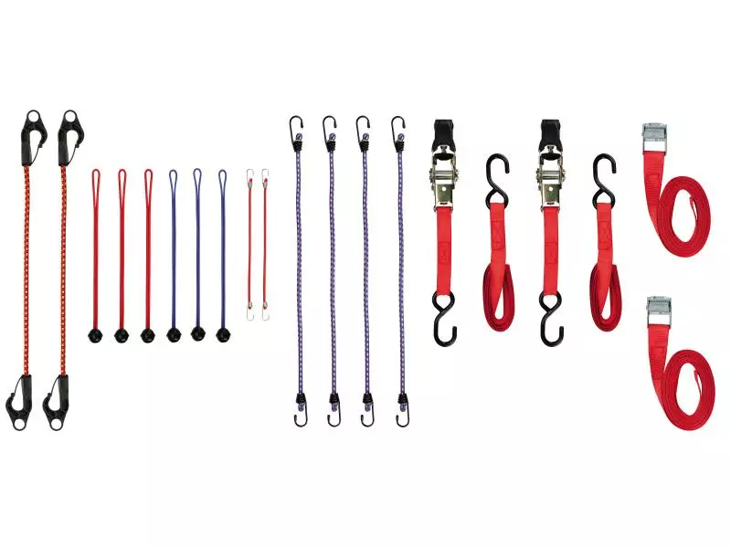 Perel Zurrgurten- und Gepäckspannset 1 Perel Zurrgurten- und Gepäckspannset